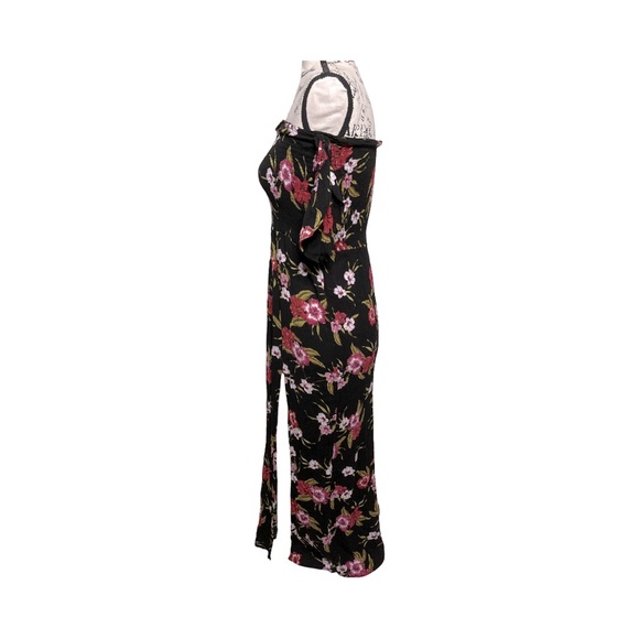 GUESS Floral Off- Shoulder Maxi Dress SZ M - Picture 3 of 9